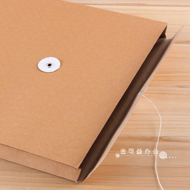 梁溪信義牛皮紙檔案袋180g 250g 多種規(guī)格 可裝100個(gè)文件 耐用防