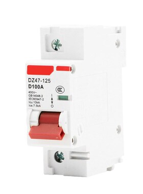 小型断路器DZ47-63 125空气开关家用保护器1P2P3P4P 16A25A32A63A