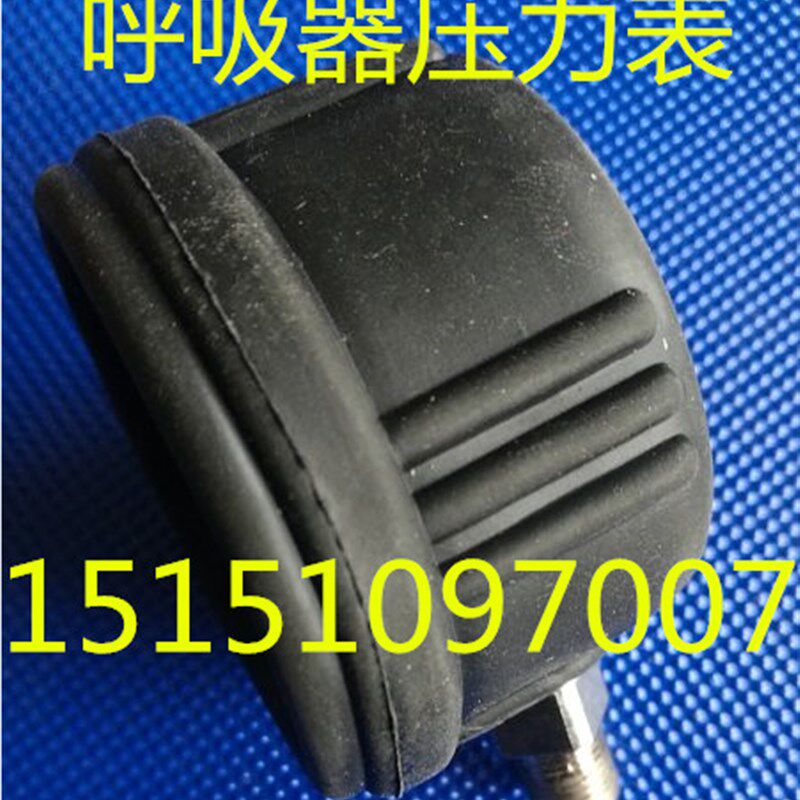 空气呼吸器压力表0-40mpa亚光高压表 0-400bar压力表减压器配件