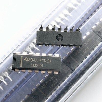 全新 LM224N 四路通用放大器 直插 封装DIP14 ic芯片