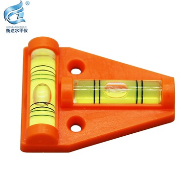 T形挂架高精度水平泡支架气泡水平仪水平柱托架水平尺水平器配件