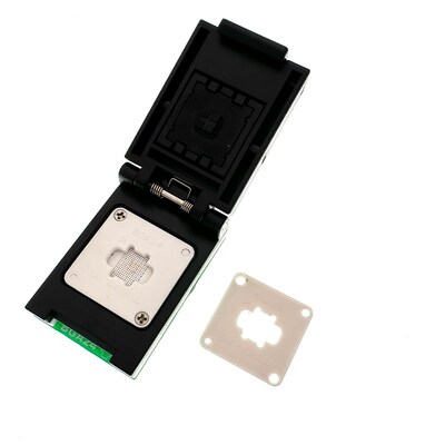 BGA24转DIP8 测试转换翻盖读写烧录座 BGA25Q64 25PX32 汽车芯片