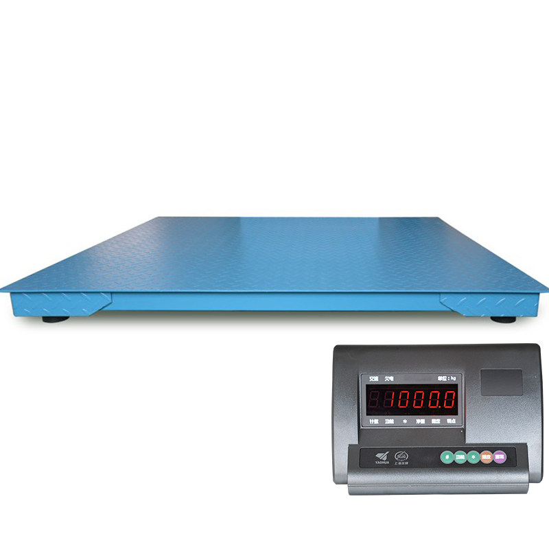 电子地磅秤1-3吨/5T10T小型电子地磅动物称重平台秤耀华称牛磅秤