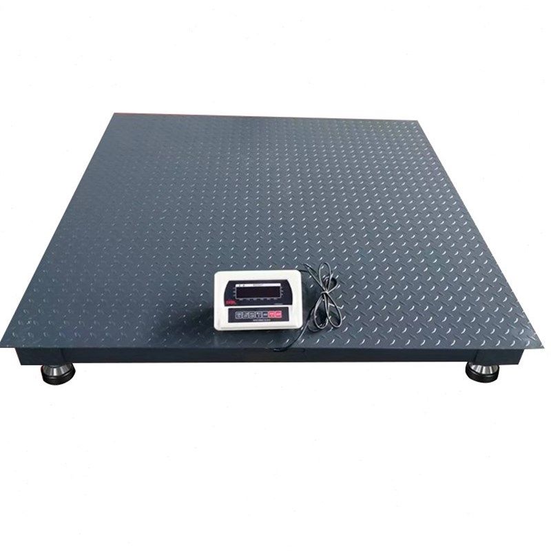 电子地磅秤1一3吨称猪牛称重地秤养殖场磅秤小型地磅工业用电子秤