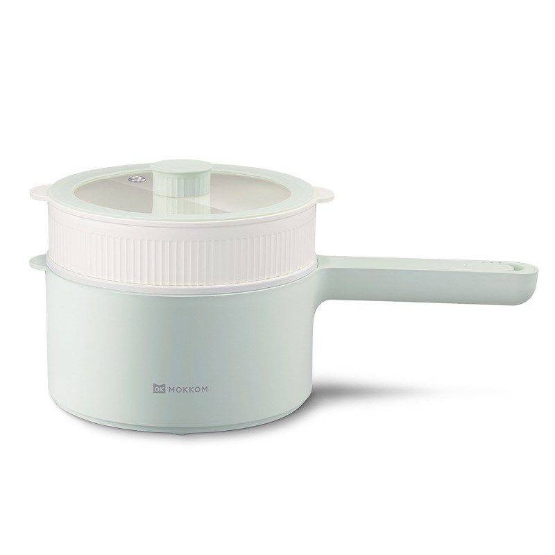 mokkom磨客电煮锅家用小电锅宿舍学生多功能不粘电热蒸煮一体火锅,纺织面料/辅料/配套,其他纺织机械,淘宝优惠券,粉丝福利购,淘宝优惠卷