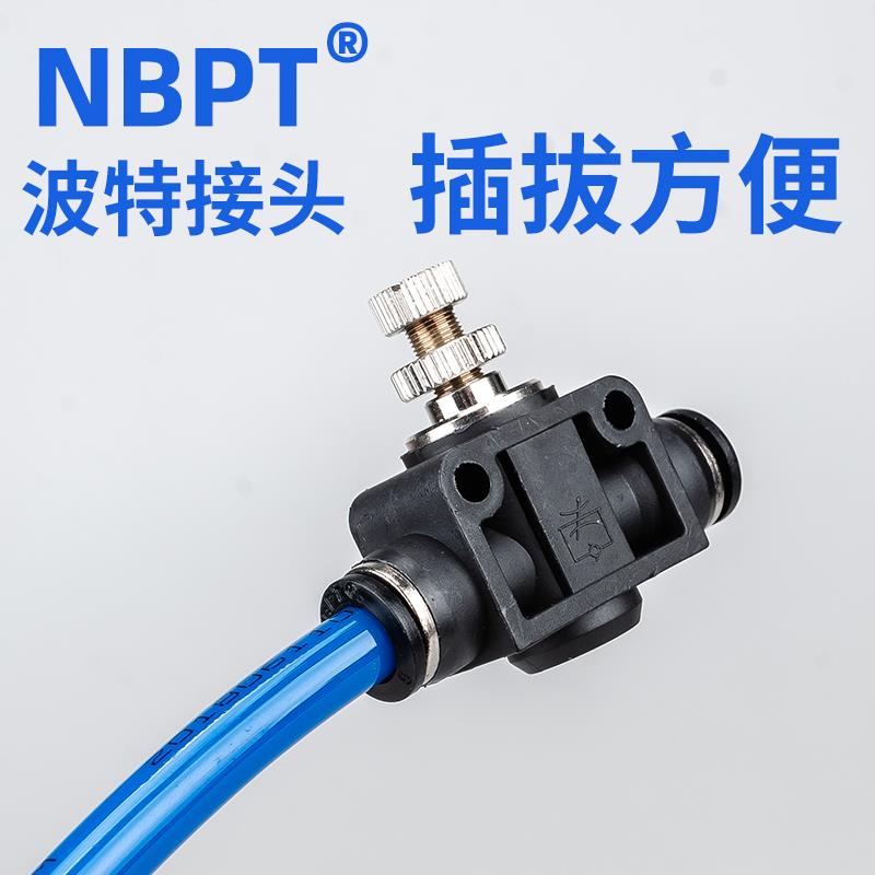 波特NBPT气动管道型直通