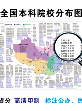高考全国大学分布图百日