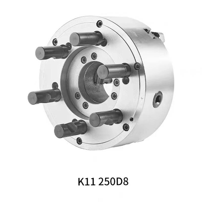 三爪自定心短锥卡盘K11-250/D820/D11/D6沈阳大连机床分离爪400