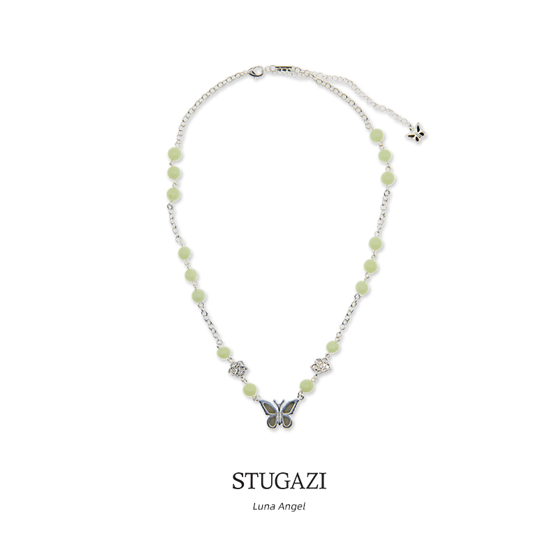 stugazilunaangel夜光颈链项链