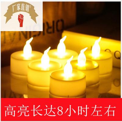 2032 LED蜡烛灯电子蜡烛圣诞节万圣节灯笼南瓜蜡烛灯求婚生日浪漫