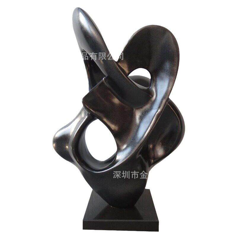 样板房树脂雕塑售楼中心写字楼酒店台面抽象摆件别墅家居装饰品