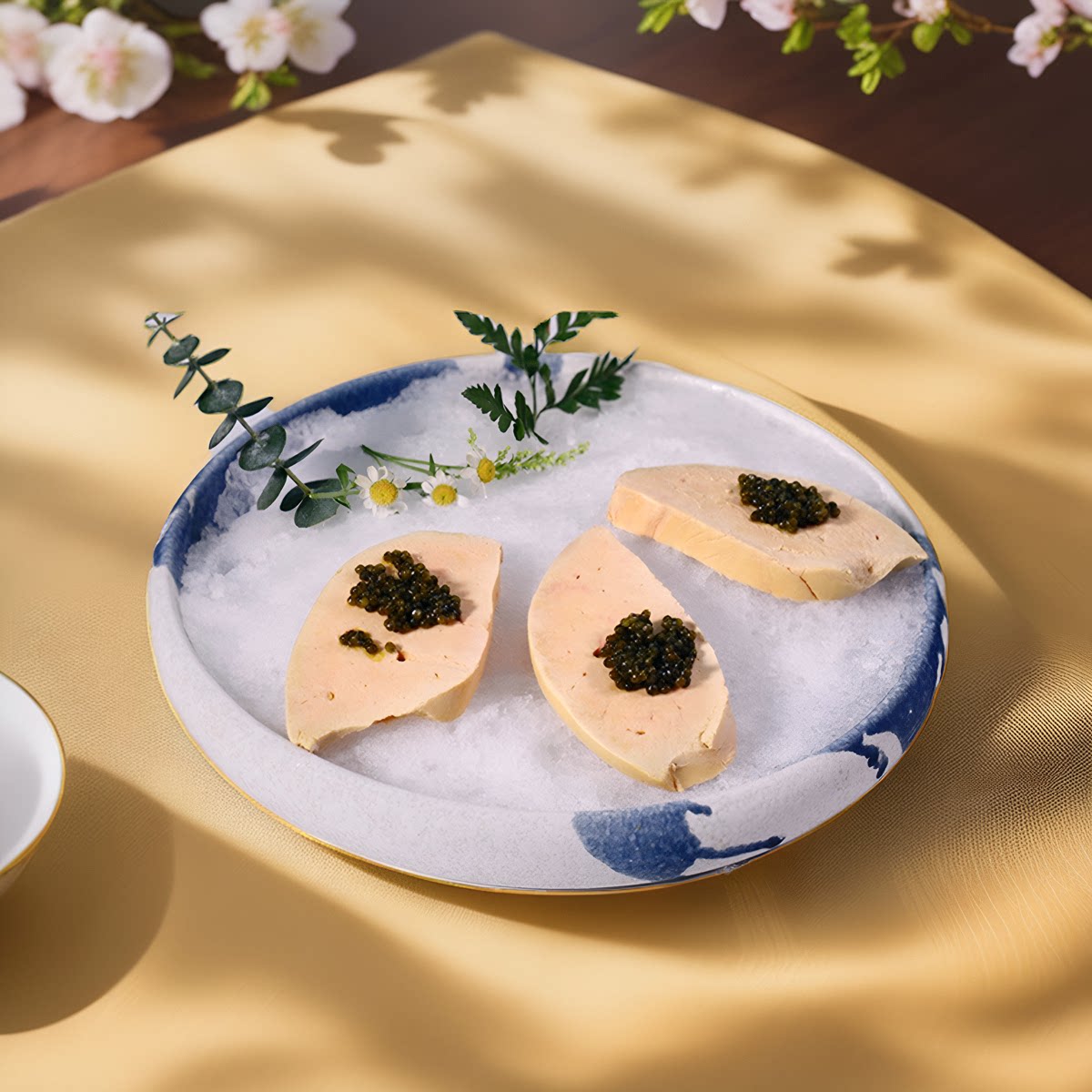 五森a级法式清酒鹅肝整只1000g即食肥肝新鲜日料刺身餐厅食材