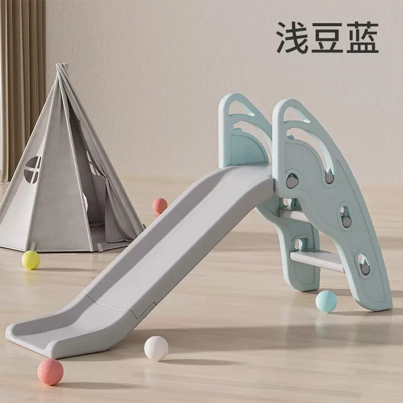 儿童塑料滑梯小型宝宝玩具10岁加长加厚滑滑梯家用室内家庭乐园