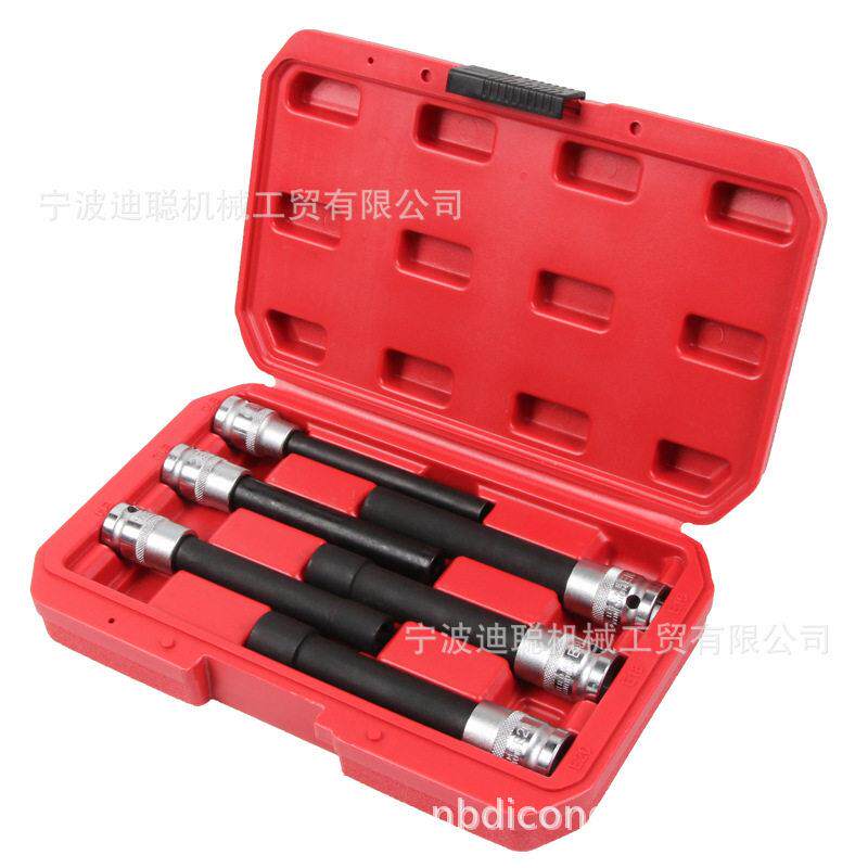 6pcE型超长套筒6件套1/2加长套筒汽保工具汽修工具