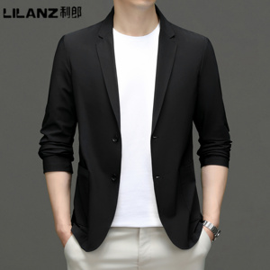 利郎男装2026夏季休闲西服男士中青年冰丝轻薄防晒透气单西外套潮