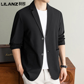 修身 利郎男士 商务西装 薄款 单西外套防晒休闲便西服上衣男 2026夏季