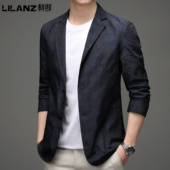 休闲西装 单排扣时尚 男士 修身 高级感西服外套男 2026春秋季 利郎男装