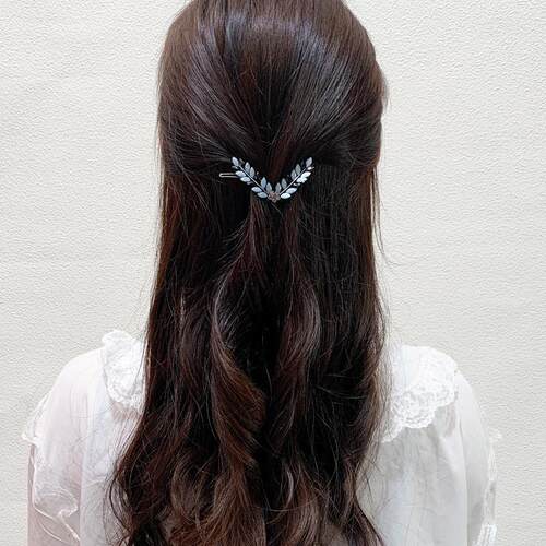 韩国发饰成人后脑勺刘海夹边夹