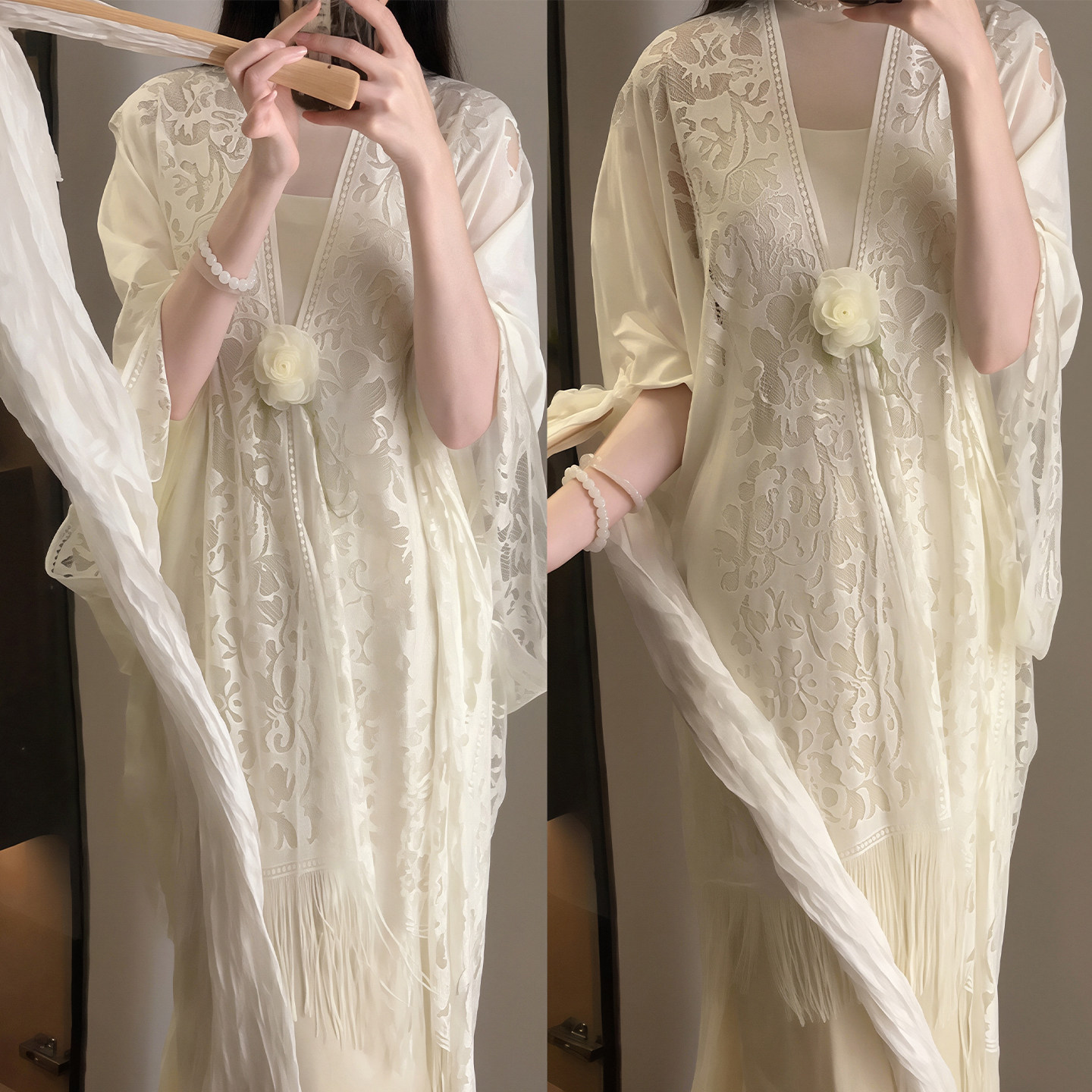 月下清冷蝴蝶仙子～纯欲风披肩
