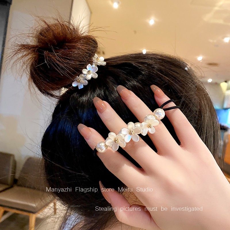 發繩手鏈丸子頭發圈馬尾皮扎頭發