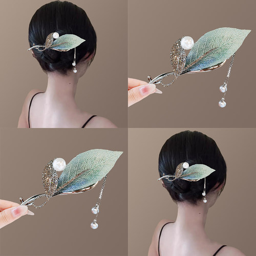 发夹盘发头饰气质后脑勺扭扭夹