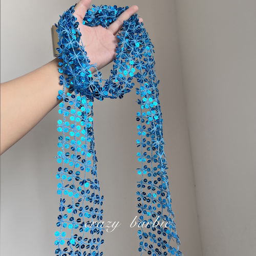 【蓝调时刻】超显白宝蓝丝巾围巾