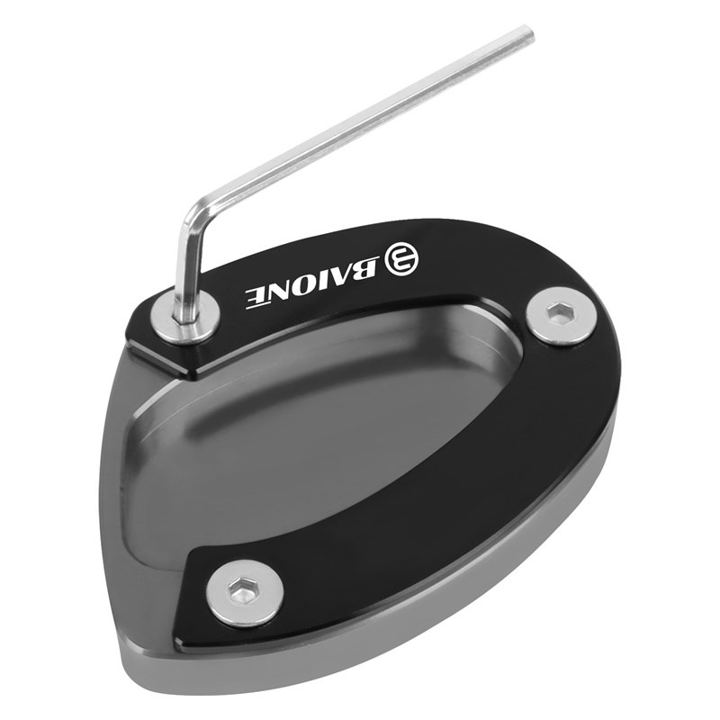 适用凯旋摩托车 Triple 765 RS/R/S 脚撑加大座 改装边侧撑加大垫