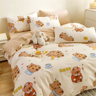 2.35宽幅纯棉布料全面布床品被罩斜纹布料 2.5米整块布头