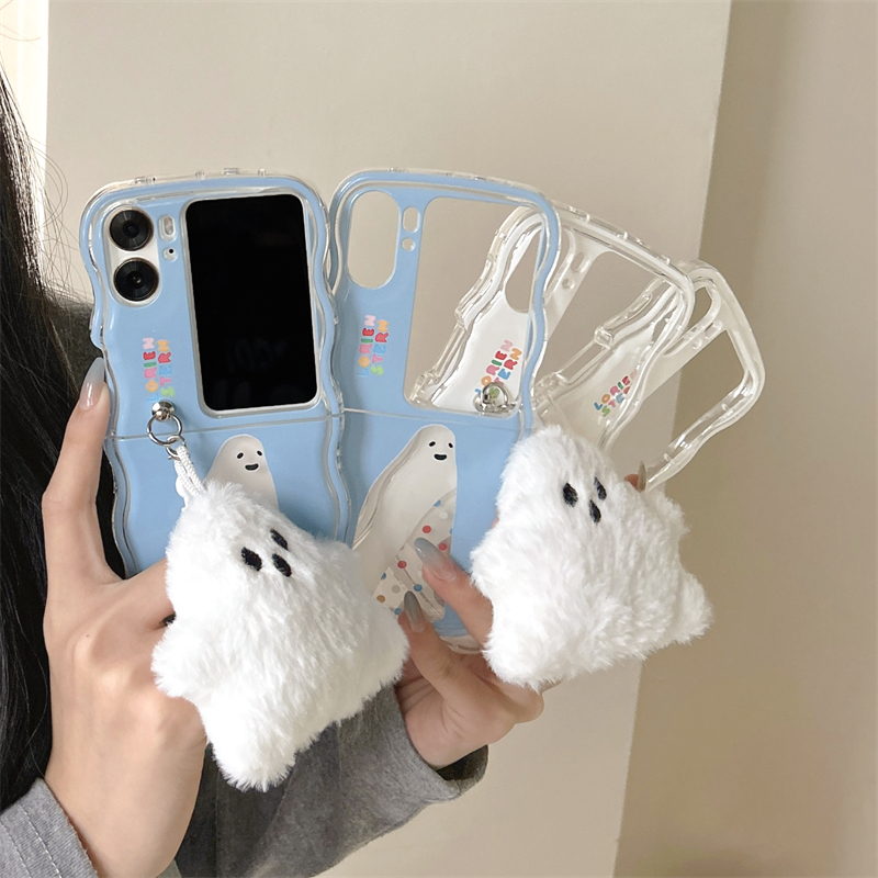 适用OPPOn3flip软硅胶无脸男