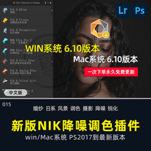 Nik Collection6.10 调色降噪锐化lr插件nik滤镜ps插件winmac2024