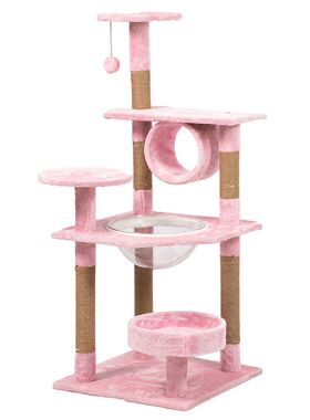猫爬架7层通天柱多猫外贸出口跨境家用环保耐磨猫抓柱高FTC-012WH