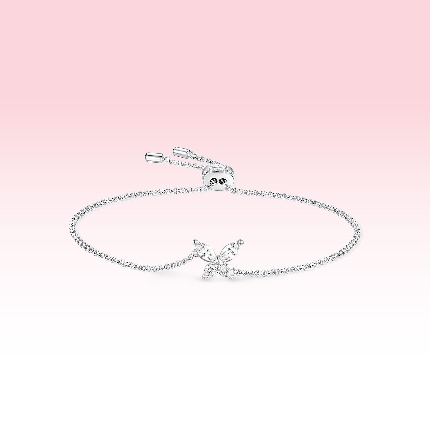 【生日礼物】apm monaco蝴蝶手链女925纯银气质轻奢设计礼盒首饰 - CHUMET海外专营店出品