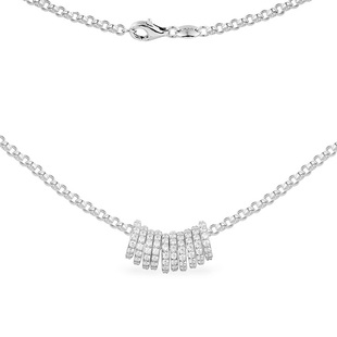 新款 Monaco APM 圆环925银项链锁骨链优雅精致女款 新年礼物