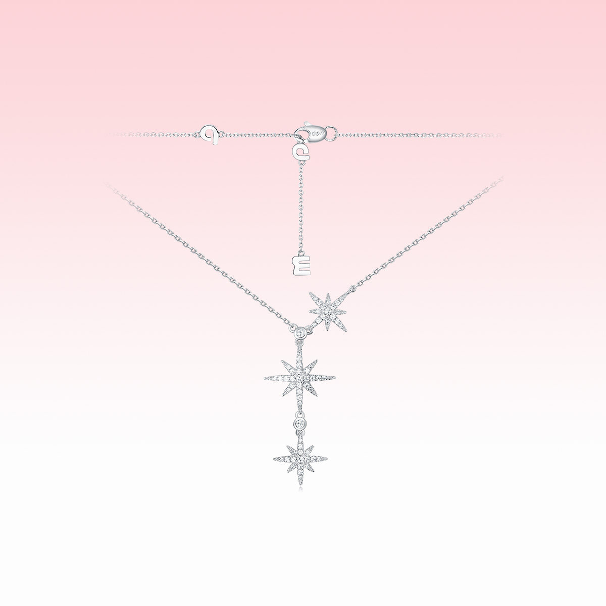 【生日礼物】APM Monaco六芒星轻奢925银项链女锁骨吊坠轻奢小众