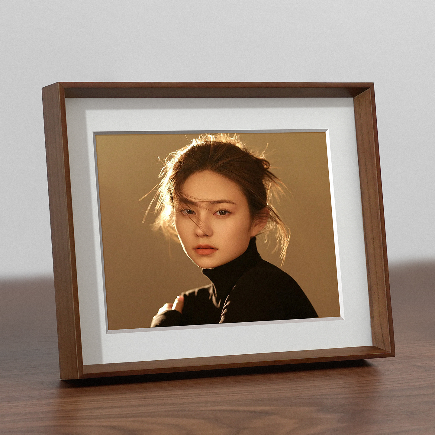 影楼艺术肖像照高级感相框摆台