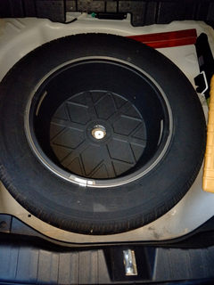精品15 16 17 18 19寸通用后备箱备胎储物盒轮毂收纳盒车用改装件