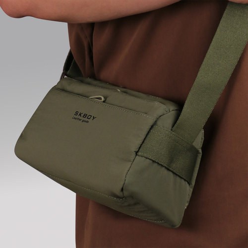 男士斜挎包休闲帆布包