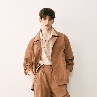 SageSalt 酵素洗牛仔夹克 复古肌理透气亲肤6024OR