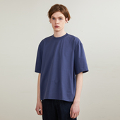 T恤防紫外线 「尾码 专享」SageSalt深蓝色落肩短袖 4002NV