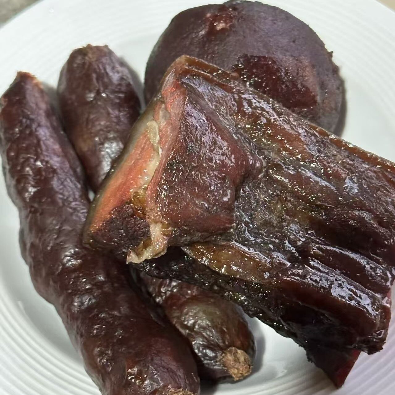 贵州特产盘县火腿腊肉香肠精肉土猪火腿家庭美食