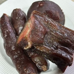 贵州特产盘县火腿腊肉香肠精肉土猪火腿家庭美食