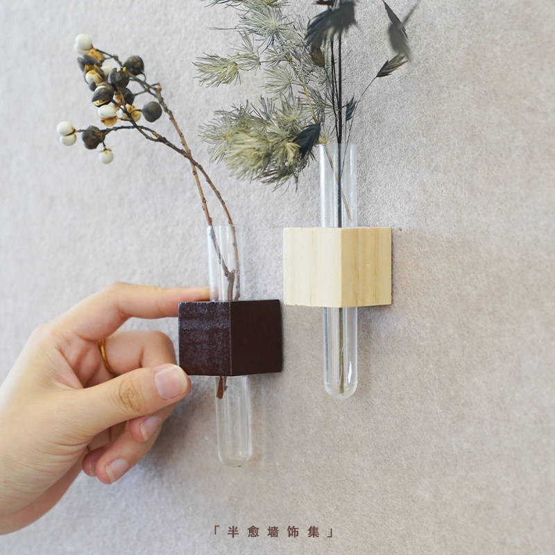 试管图钉/毛毡板照片墙创意装饰/ins风木质试管图钉氛围感装饰品图片