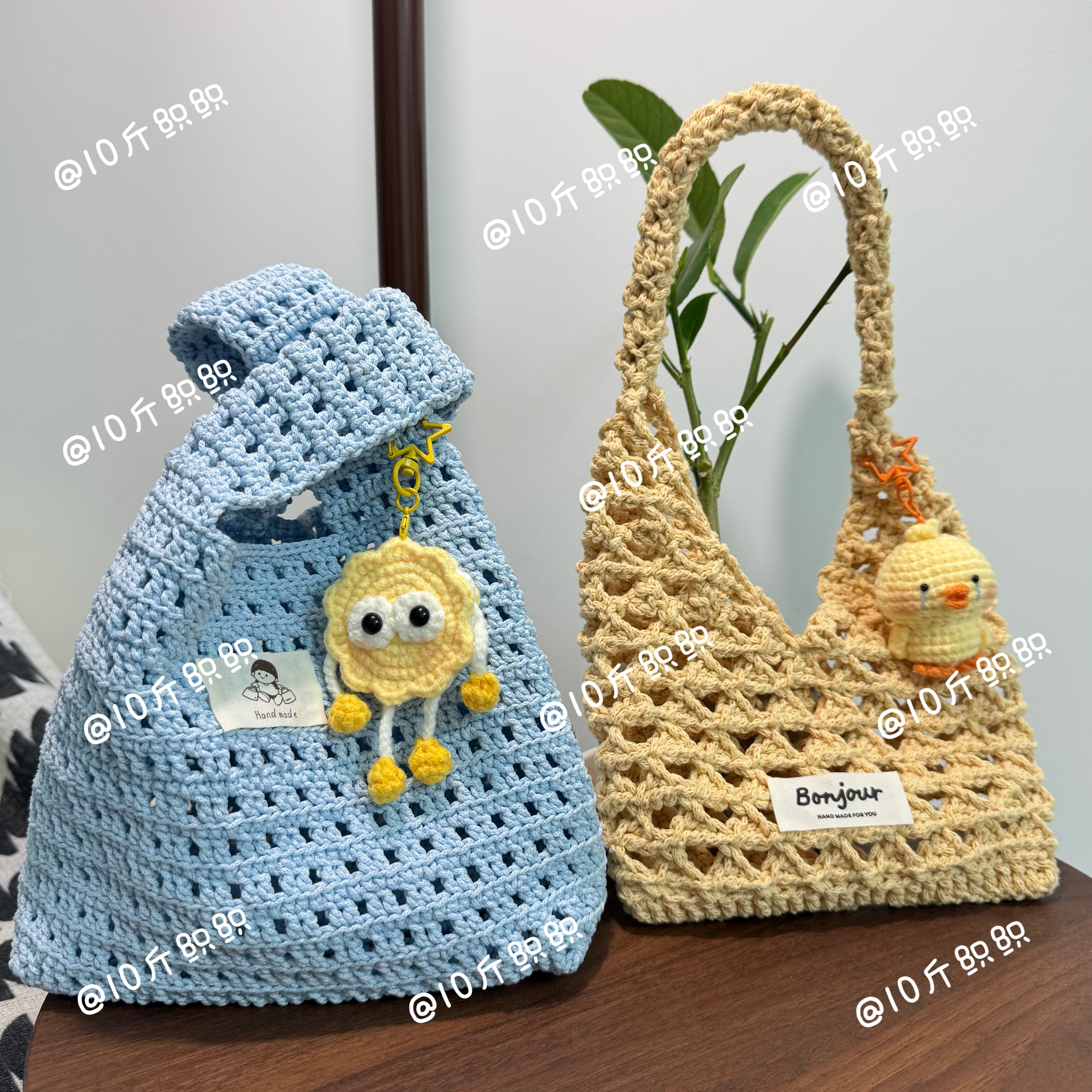 成品手工编织钩织包包DIY百搭包包定制