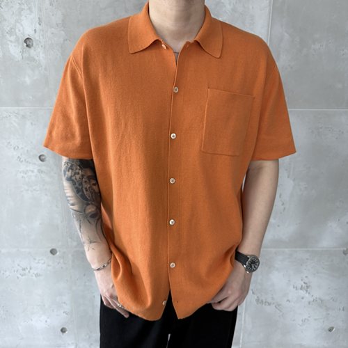 AUSTINBEAUTY【静奢新贵】高阶通勤极具松弛感针织衬衫
