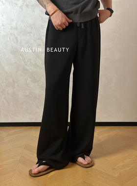 AUSTINBEAUTY【26s新品】2026夏季莫代尔休闲卫裤男款宽松阔腿裤