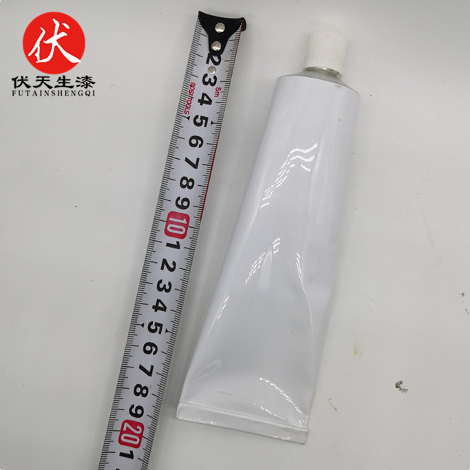大漆150g牙膏各色推光漆天然大漆色漆生漆土漆红色透明黑色推光漆