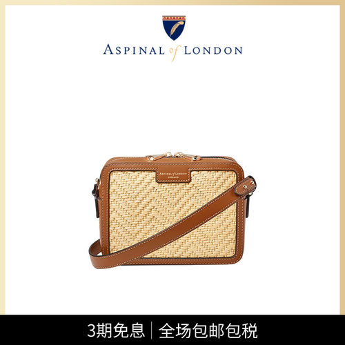 aspinaloflondon纹女相机包