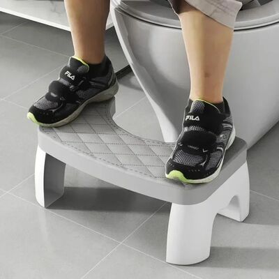 Adjustable Non-Slip Squat Stool for Toilet, Bathroom Step St