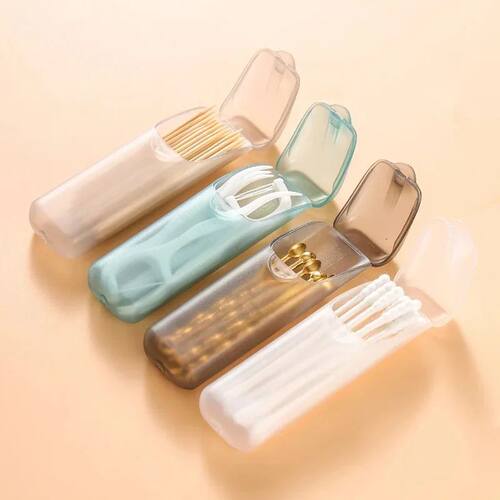 Mini Toothpick Storage Box with Lid Toothpick Box Portable T