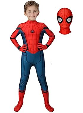 Spiderman Costume for Kids Adult Tobey Maguire Cosplay Bodys